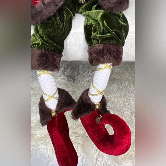 Santa Old World Father Christmas Bendable Legs - Picture 3 of 6